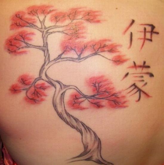 Cherry tree tattoos