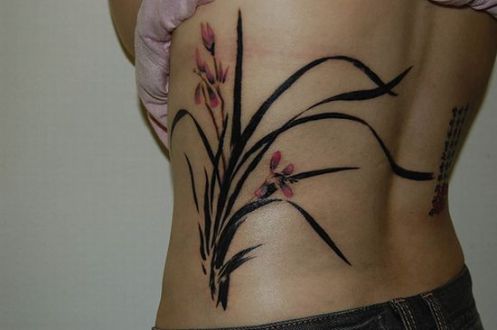 japanese flowers tattoo. Japanese Flower Tattoo
